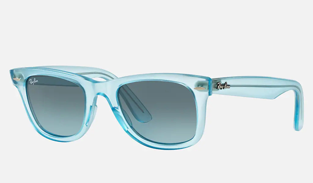 Ray-Ban Wayfarer Unisex Ice Pops Sunglasses Light Blue RB2140