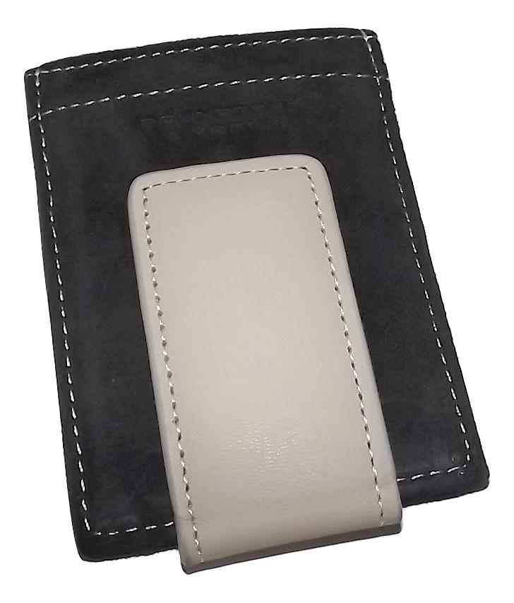 Roundtree & Yorke Magnetic Card Case Wallet Brown