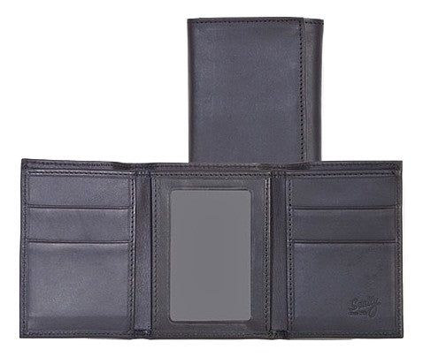 Scully Trifold Wallet Black