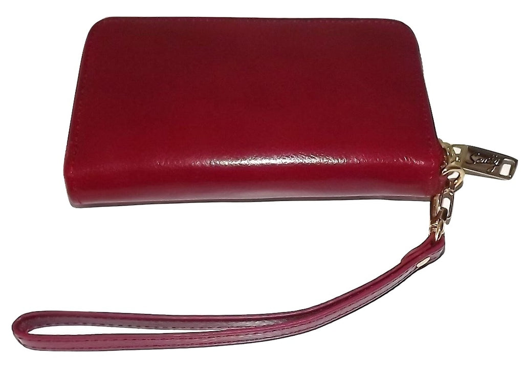 Scully Women's Leather Credit Card Wristlet Wallet