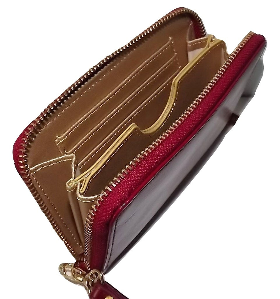 Scully Women's Leather Credit Card Wristlet Wallet