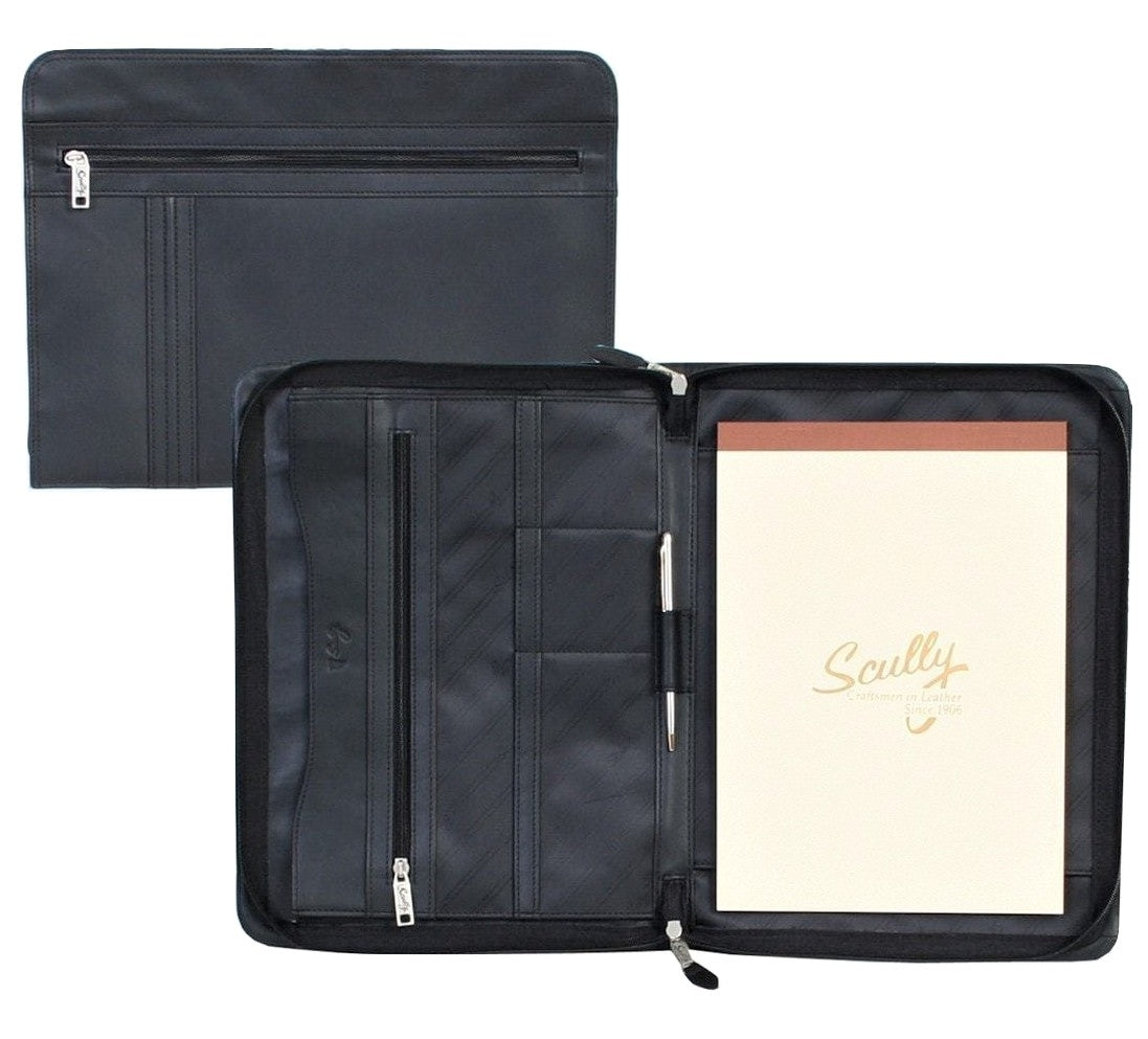 Scully Leather Writing Pad Document Portfolio
