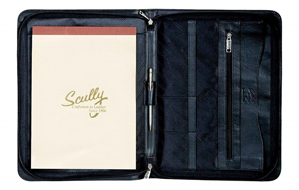 Scully Leather Writing Pad Document Portfolio
