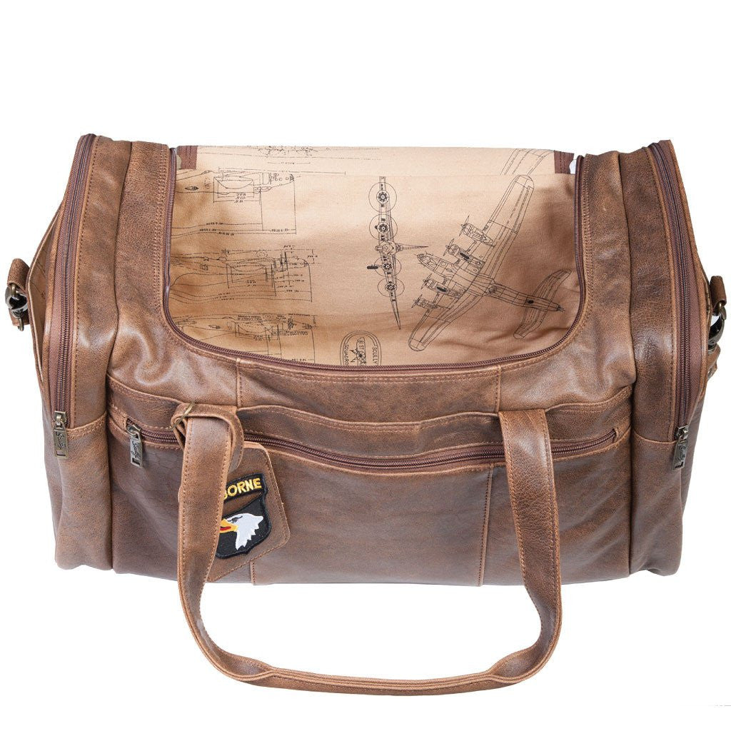 Scully Aero Squadron Leather Carry-on Duffel