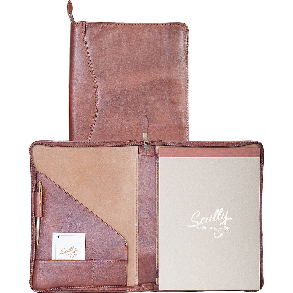 Scully Leather Sierra Writing Pad Brown